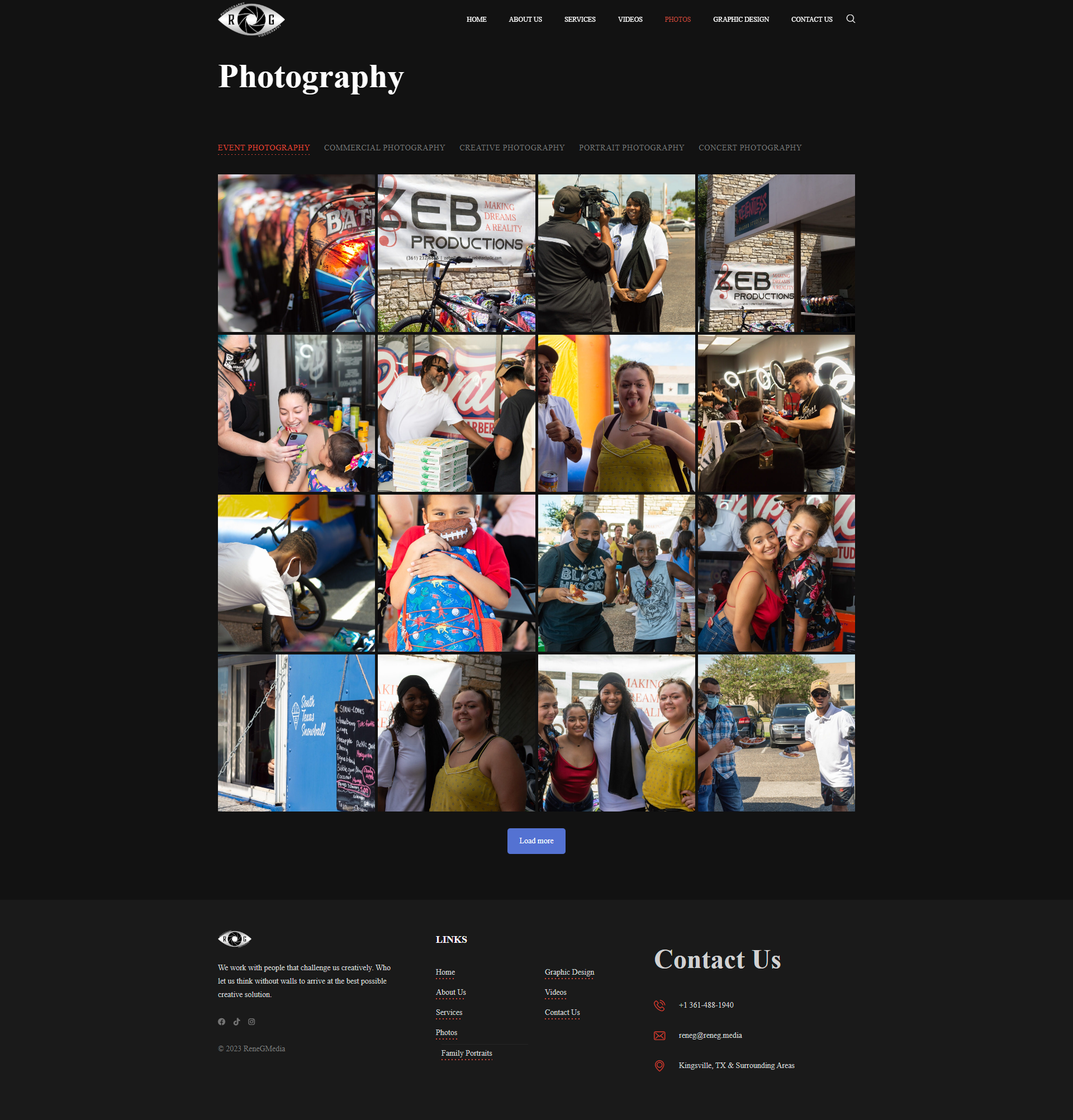 Reneg.media Photography Page