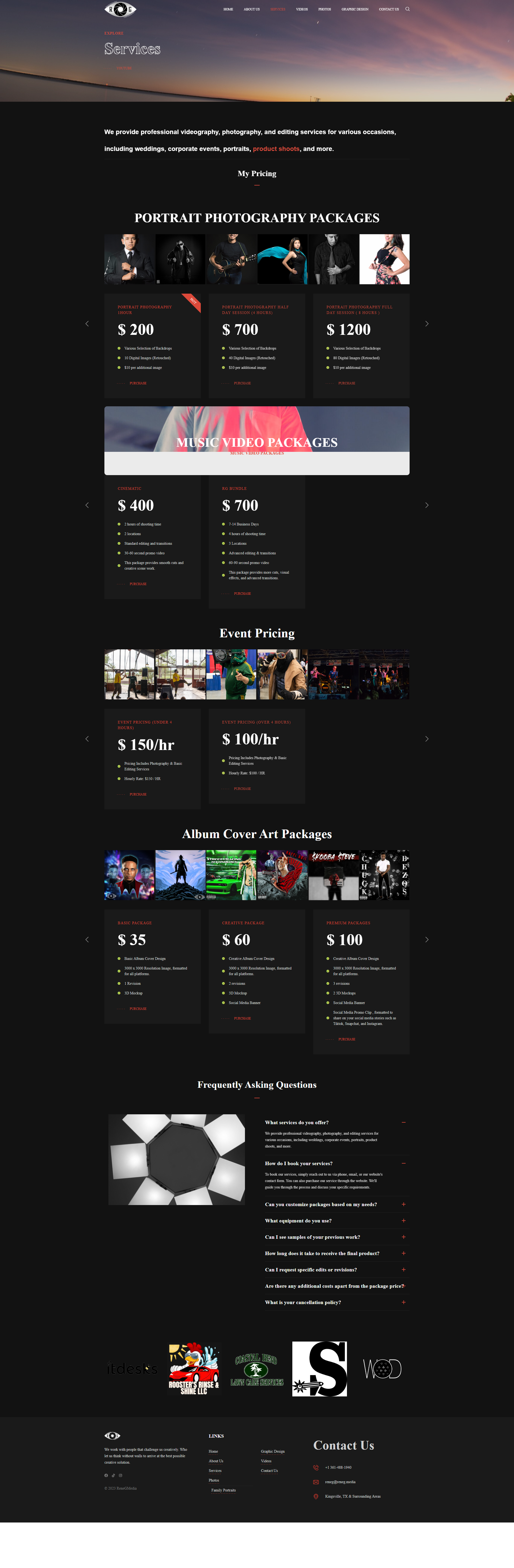 Reneg.media Pricing Page